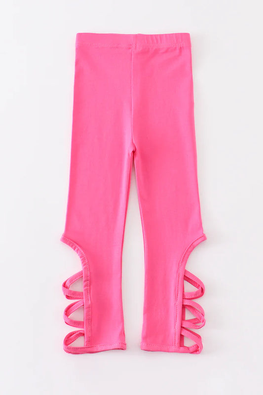 Kid HP Hollow Out Leggings