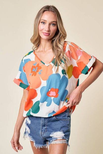 Daisy Floral Top