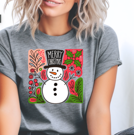 Snowman Tee - Mom & Me